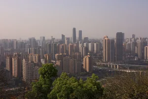 Free 360 Panoramic View of Chongqing at ELing Park