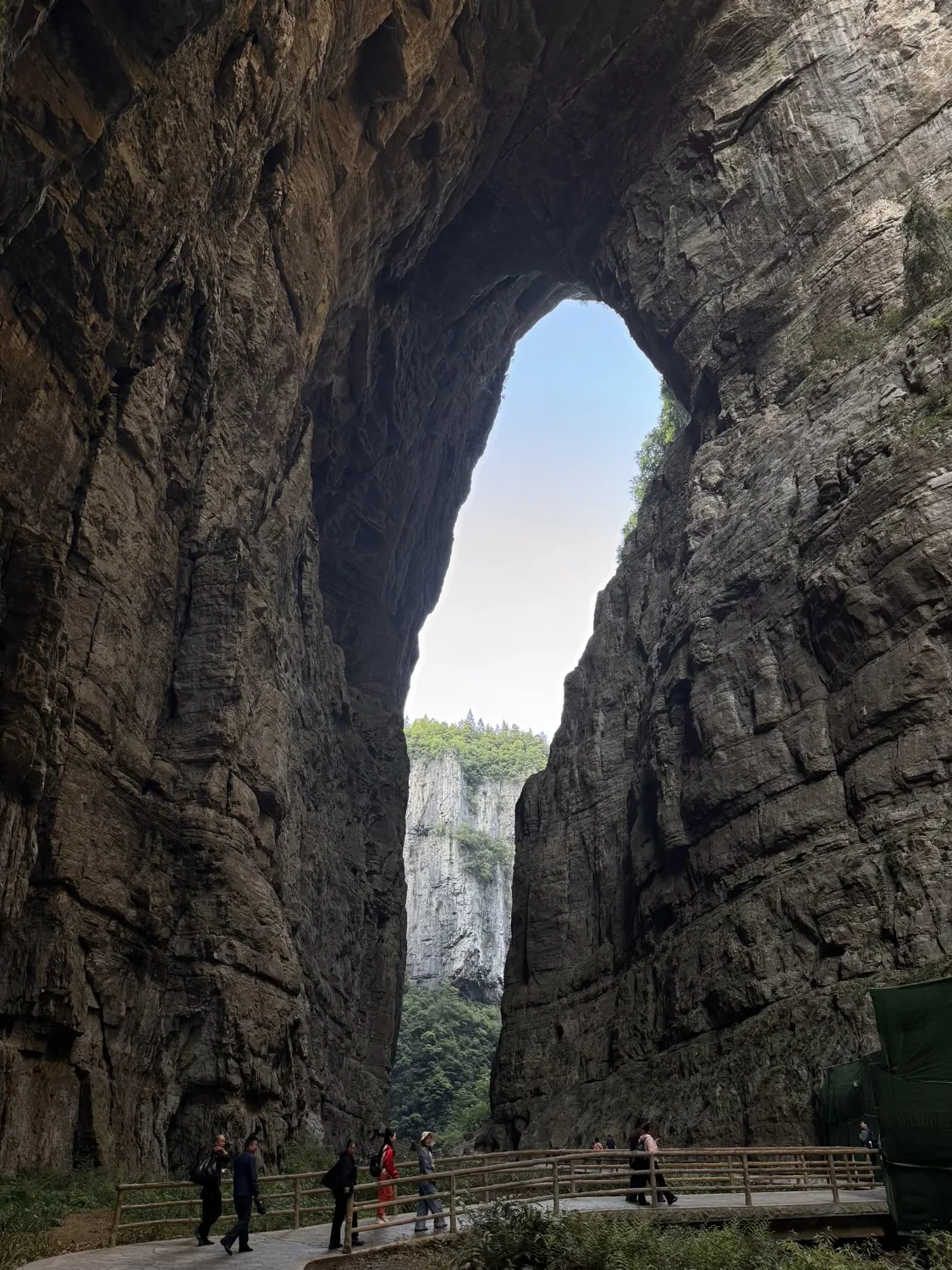 Wulong Tiankeng Three Natural Bridges