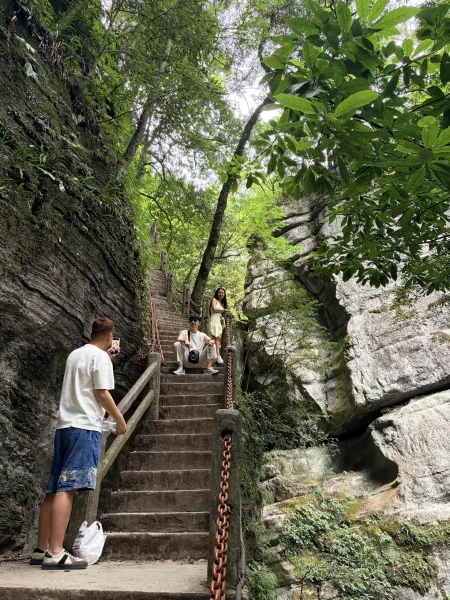 Golden Buddha Mountain Jinfo Mountain Hiking Trail Picture