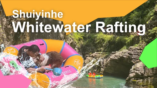 Guizhou Tongzi Shuiyinhe Whitewater Rafting Shuiyin Grand Canyon