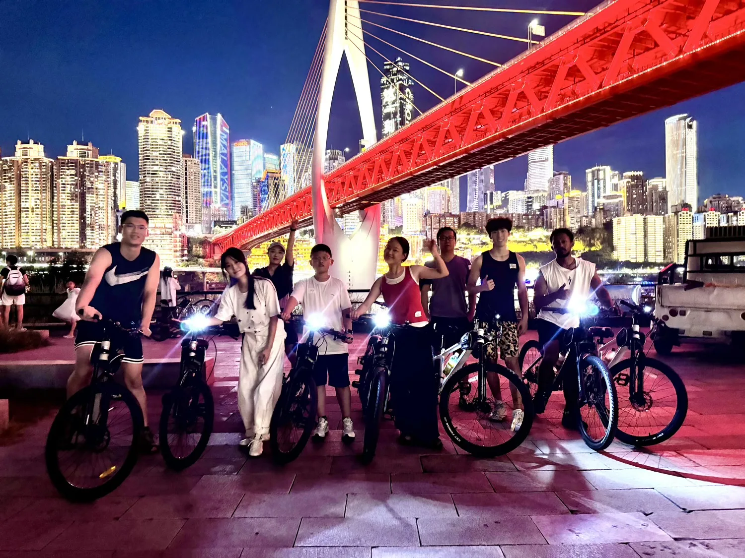 Chongqing Beibin Road Biking