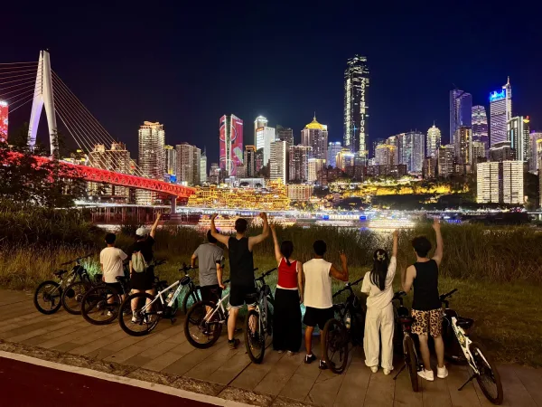 Chongqing Beibin Road Biking