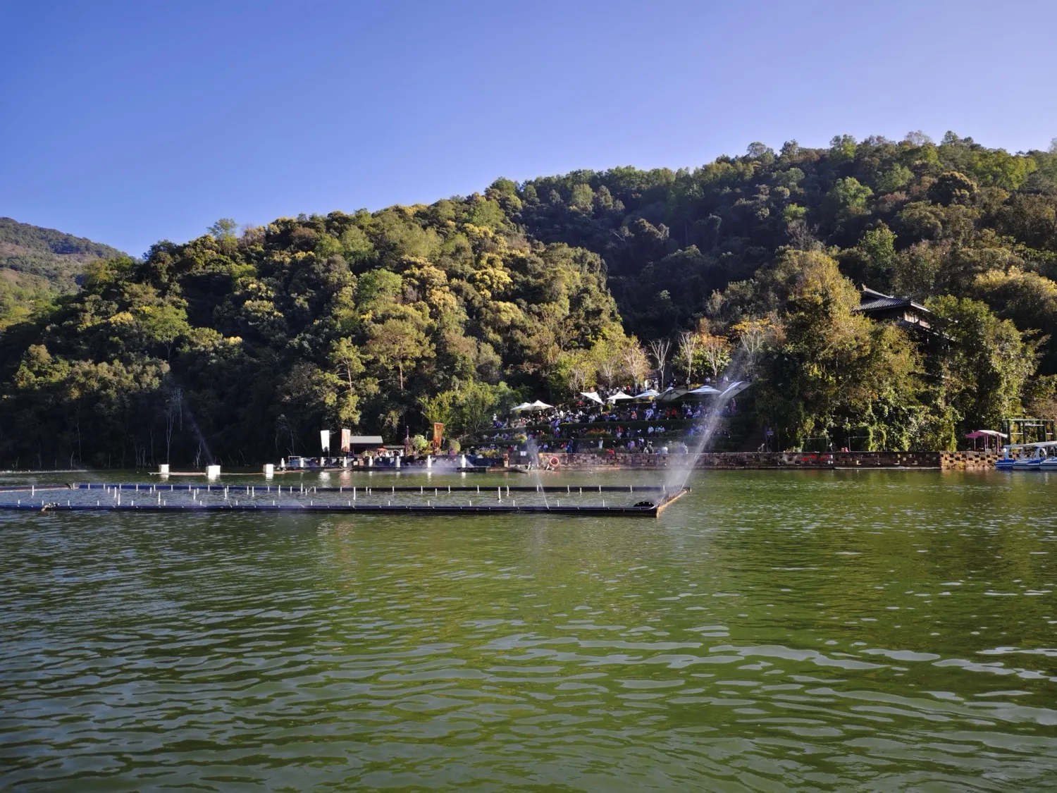 PuEr Ancient Tea Houre Road Dingbo Lake